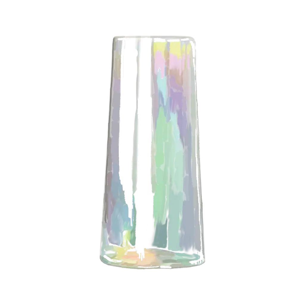 Vase Tall Hologram : Sticker                                                              