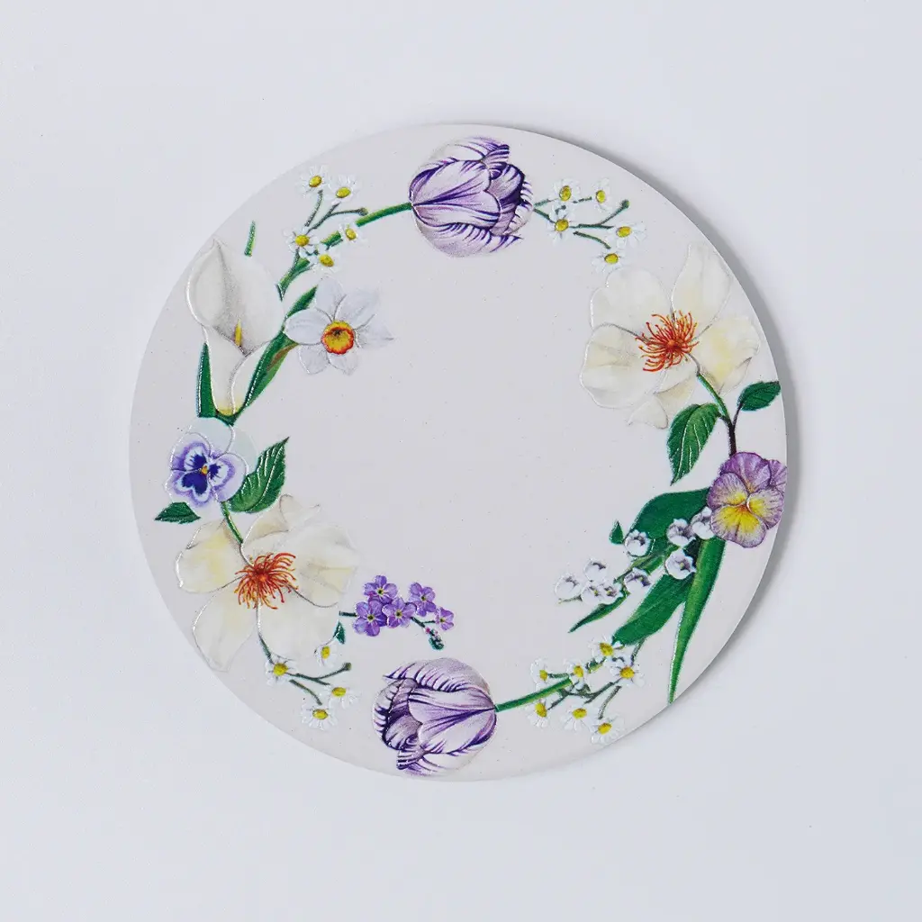 Purple Circle : Coaster