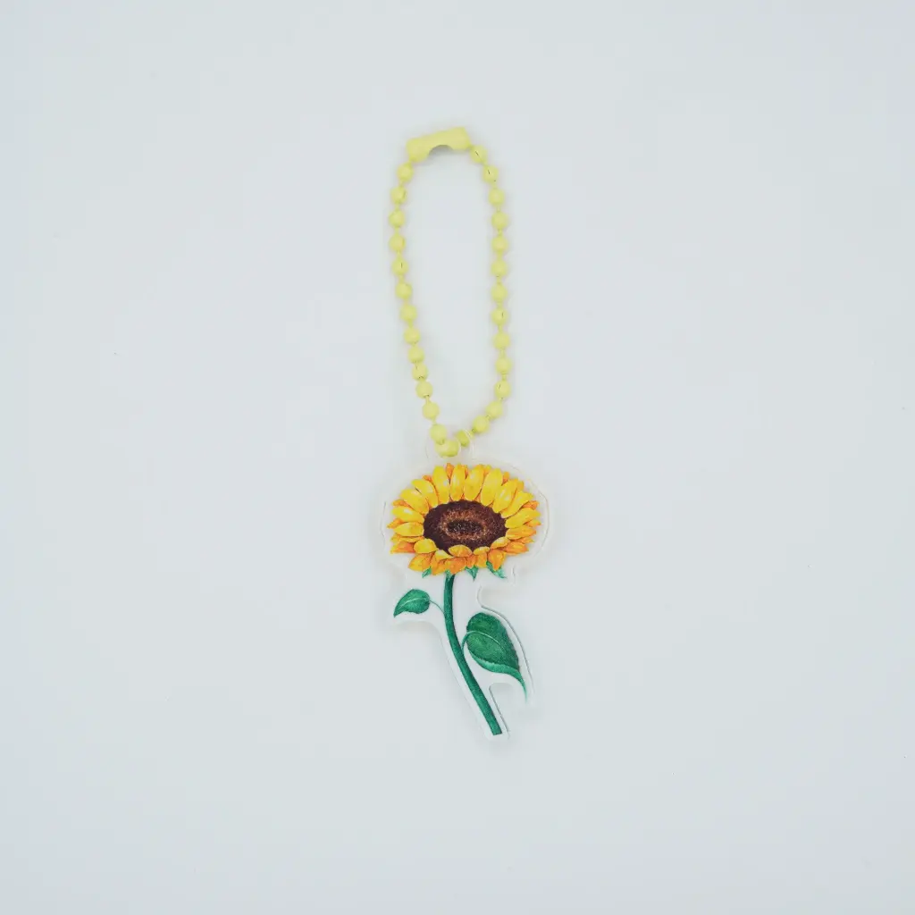 Sunflower Curve : Keychain