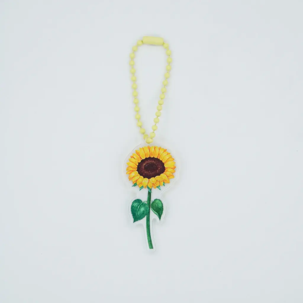 Sunflower Front : Keychain