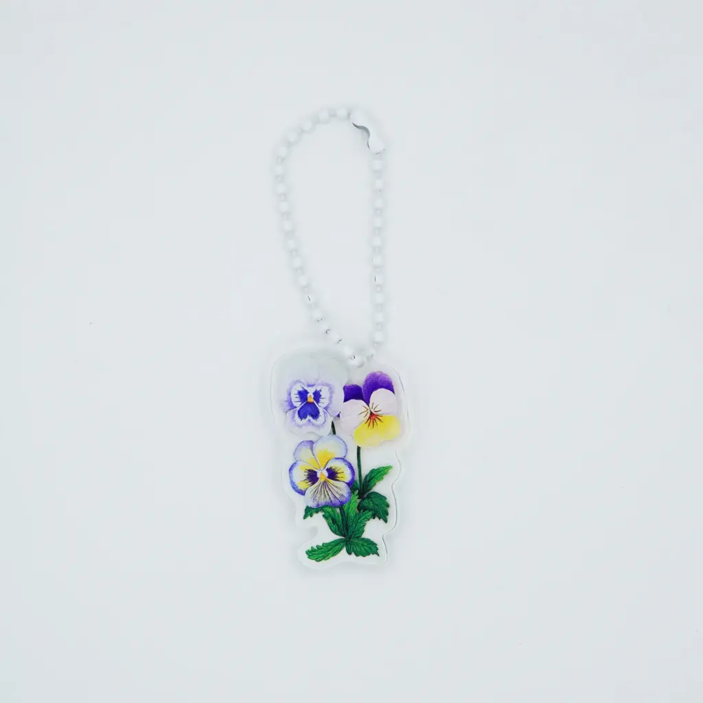 Pansy : Keychain