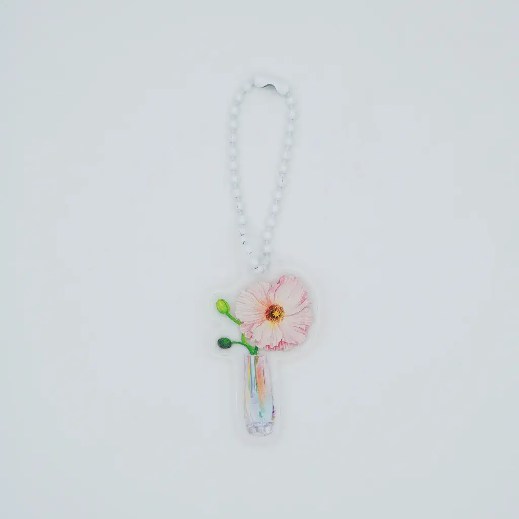 Poppy Vase : Keychain