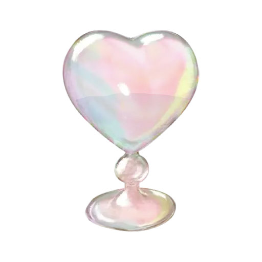 Vase Heart : Sticker                                                             