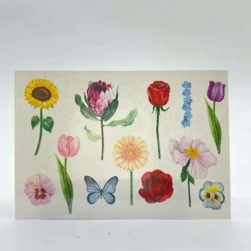 Flower Tattoo Set 2
