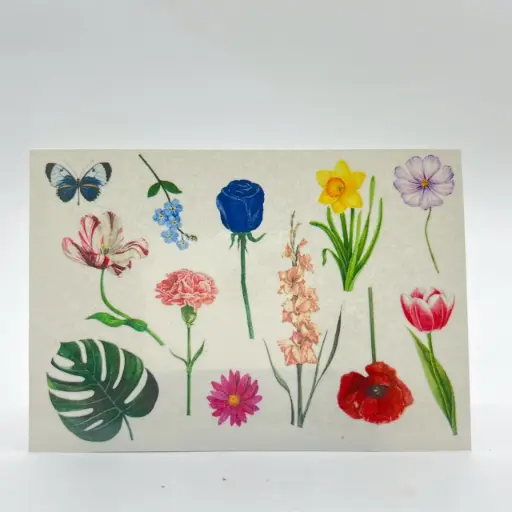 Flower Tattoo Set 5