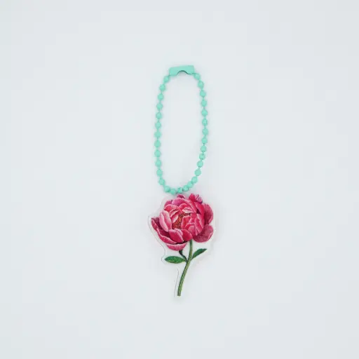 Peony : Keychain