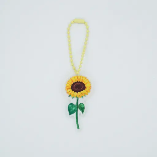 Sunflower Front : Keychain