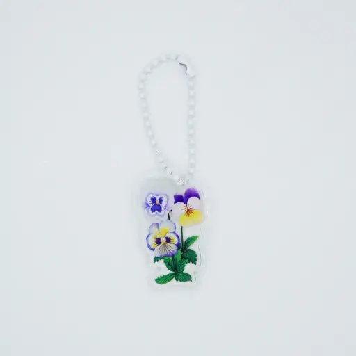 Pansy : Keychain