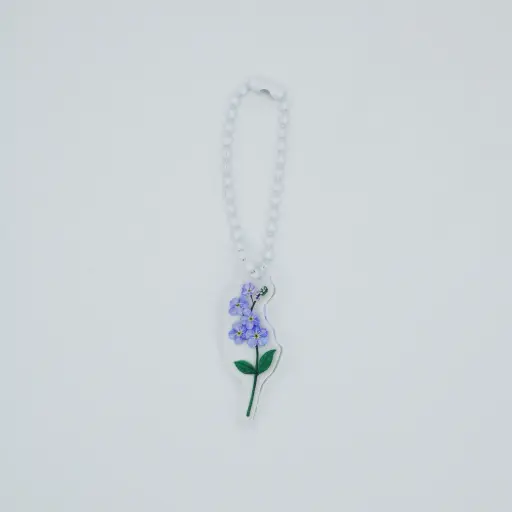 Forget me not : Keychain