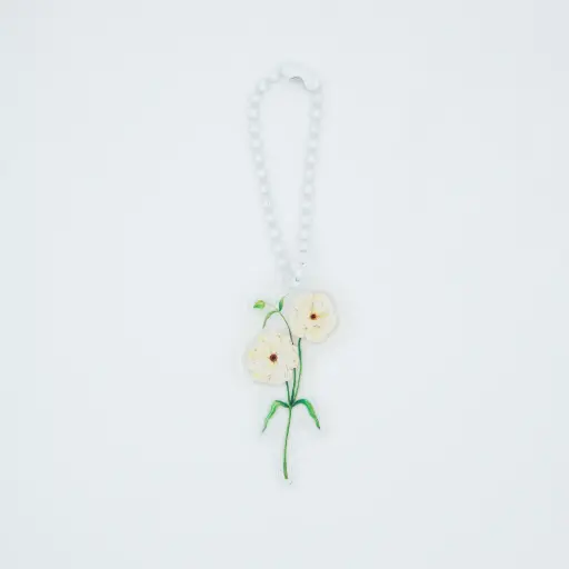 Ranunculus Butterfly : Keychain