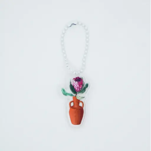 Protea Vase : Keychain