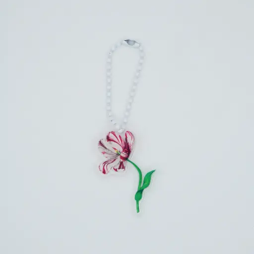 Tulip Rembrandt Red : Keychain 